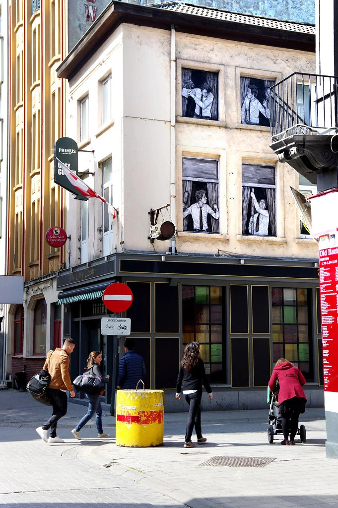Levalet® | "Coexistence" - Sreet art mural graffitti creative intervention urban public spaces Paris