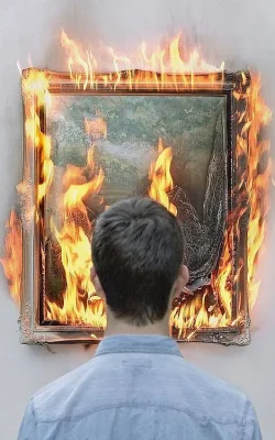 Sean Mundy® | "Death of Seasons" - Surreal photograph haunting photomanipulation digital photography