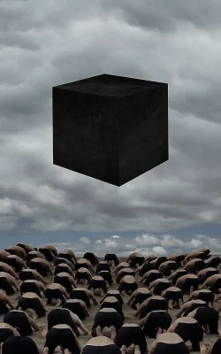 Sean Mundy® | "Idolatry" - Surreal photograph haunting photomanipulation digital photography